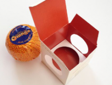 香橙巧克力包装设计制作
