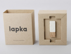 巧妙的Lapka电子产品包装设计制作方案