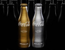 可口可乐经典瓶型包装设计制作欣赏